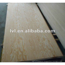Pine face and back furniture plywood panel